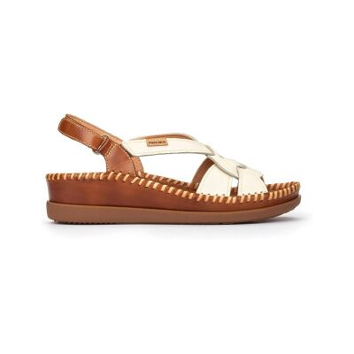 Pikolinos pour femme. W8K-1839C2 Cadaques W8K-1839C2 (36), Cuir, Blanc, Marron, 1 à 3 cm, Velcro, Casuel - Publicité Pikolinos pour femme. W8K-1839C2 Cadaques W8K-1839C2 (36), Cuir, Blanc, Marron, 1 à 3 cm, Velcro, Casuel - Publicité