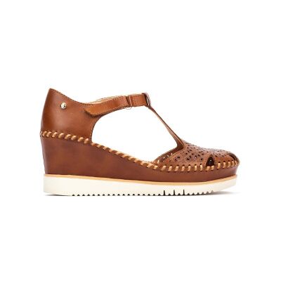 Pikolinos pour femme. W3Z-1629 Sandales en cuir Aguadulce marron (40), 5 à 8 cm, Velcro, Casuel - Publicité Pikolinos pour femme. W3Z-1629 Sandales en cuir Aguadulce marron (40), 5 à 8 cm, Velcro, Casuel - Publicité