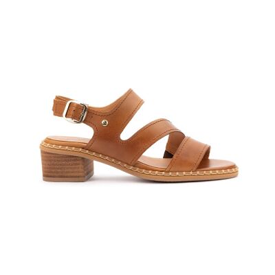 Pikolinos pour femme. W3H-1635 Sandales en cuir Blanes marron (39), 3 à 5 cm, Boucle, Casuel - Publicité Pikolinos pour femme. W3H-1635 Sandales en cuir Blanes marron (39), 3 à 5 cm, Boucle, Casuel - Publicité