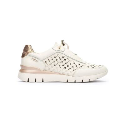 Pikolinos pour femme. W4R-6707C1 Baskets en cuir blanc cassé Cantabria (40), Beige, 1 à 3 cm, Lacets, Casuel - Publicité Pikolinos pour femme. W4R-6707C1 Baskets en cuir blanc cassé Cantabria (40), Beige, 1 à 3 cm, Lacets, Casuel - Publicité