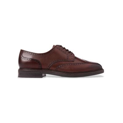Polo Ralph Lauren pour homme. 803955640003 Mocassins en cuir marron Asher (45), Plat, Lacets, Casuel, Classique - Publicité Polo Ralph Lauren pour homme. 803955640003 Mocassins en cuir marron Asher (45), Plat, Lacets, Casuel, Classique - Publicité