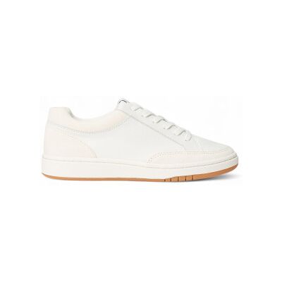 Lauren Ralph Lauren pour femme. 802891469001 Hailey - Baskets en cuir blanc (37), Plat, Lacets, Casuel - Publicité Lauren Ralph Lauren pour femme. 802891469001 Hailey - Baskets en cuir blanc (37), Plat, Lacets, Casuel - Publicité