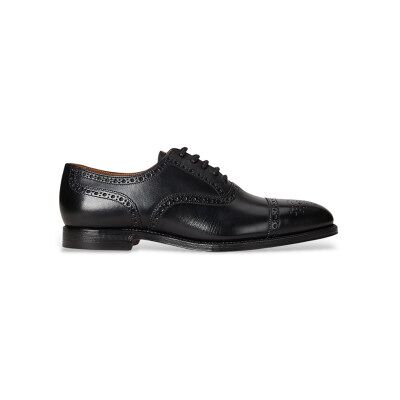 Polo Ralph Lauren pour homme. 811974154001 Chaussures en cuir Maestra noir (44), Plat, Lacets, Casuel, Fête, Classique - Publicité Polo Ralph Lauren pour homme. 811974154001 Chaussures en cuir Maestra noir (44), Plat, Lacets, Casuel, Fête, Classique - Publicité