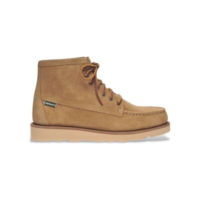Sebago pour homme. 76111SW Bottines en cuir Tala camel (44), Marron, Plat, Lacets, Casuel - Publicité Sebago pour homme. 76111SW Bottines en cuir Tala camel (44), Marron, Plat, Lacets, Casuel - Publicité