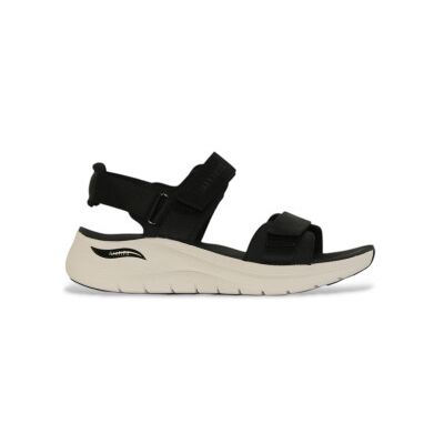Skechers pour femme. 119465 Sandales Arch Fit 2.0 - Go-Ge Noir (39), 1 à 3 cm, Velcro, Casuel - Publicité Skechers pour femme. 119465 Sandales Arch Fit 2.0 - Go-Ge Noir (39), 1 à 3 cm, Velcro, Casuel - Publicité