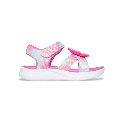 Skechers pour fille. 303109L Sandales roses Jumpsters Butterfly Brights (32), Plat, Velcro, Casuel, mode enfantine - Publicité Skechers pour fille. 303109L Sandales roses Jumpsters Butterfly Brights (32), Plat, Velcro, Casuel, mode enfantine - Publicité