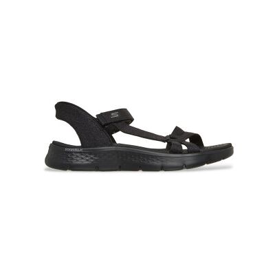 Skechers pour femme. 141481 Slip-ins Go Walks Flex Illuminate Sandales noir (36), Plat, 1 à 3 cm, Velcro, Casuel - Publicité Skechers pour femme. 141481 Slip-ins Go Walks Flex Illuminate Sandales noir (36), Plat, 1 à 3 cm, Velcro, Casuel - Publicité