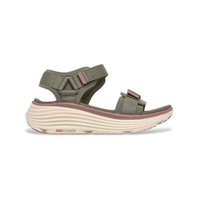 Skechers pour femme. 141755 Sandales à lanières en toile vertes (38), 3 à 5 cm, Velcro, Casuel - Publicité Skechers pour femme. 141755 Sandales à lanières en toile vertes (38), 3 à 5 cm, Velcro, Casuel - Publicité