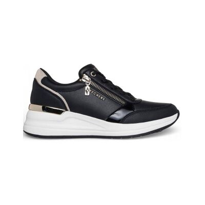 Skechers pour femme. 177341 Baskets Billion 2 noir (41), Plat, Lacets, Casuel - Publicité Skechers pour femme. 177341 Baskets Billion 2 noir (41), Plat, Lacets, Casuel - Publicité
