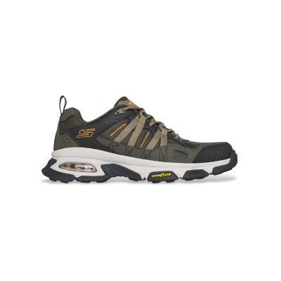 Skechers pour homme. 237211 Skech Air Envoy Buyers Peak Sneakers vert olive (44), Plat, Lacets, Casuel - Publicité Skechers pour homme. 237211 Skech Air Envoy Buyers Peak Sneakers vert olive (44), Plat, Lacets, Casuel - Publicité