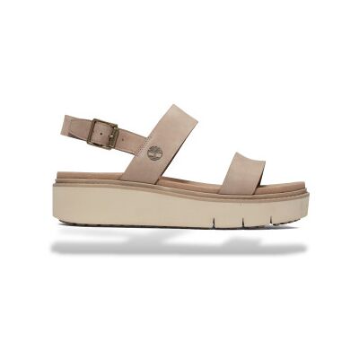 Timberland pour femme. TB0A274F9291 Sandales taupe à bride arrière (39 W), 1 à 3 cm, Cuir, Boucle, Casuel - Publicité Timberland pour femme. TB0A274F9291 Sandales taupe à bride arrière (39 W), 1 à 3 cm, Cuir, Boucle, Casuel - Publicité
