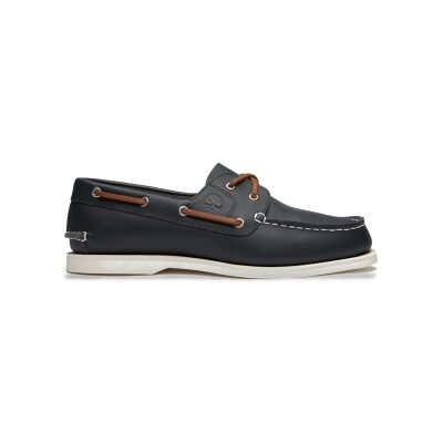 Timberland pour femme. TB0A2Q9XEP81 Chaussures bateau classiques en cuir marine (42 W), Plat, Lacets, Casuel - Publicité Timberland pour femme. TB0A2Q9XEP81 Chaussures bateau classiques en cuir marine (42 W), Plat, Lacets, Casuel - Publicité