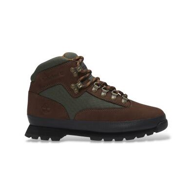 Timberland pour homme. TB0A2PUSW071 Bottes en cuir Euro Hiker marron foncé (44 W), Plat, Lacets, De plein air - Publicité Timberland pour homme. TB0A2PUSW071 Bottes en cuir Euro Hiker marron foncé (44 W), Plat, Lacets, De plein air - Publicité