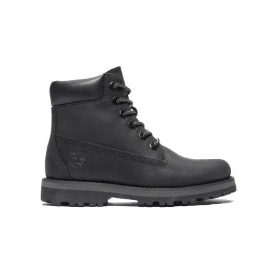 Timberland unisex pour enfant. TB0A27A20011 Bottes à lacets en cuir Courma noir (31), Plat, Casuel, mode enfantine - Publicité Timberland unisex pour enfant. TB0A27A20011 Bottes à lacets en cuir Courma noir (31), Plat, Casuel, mode enfantine - Publicité