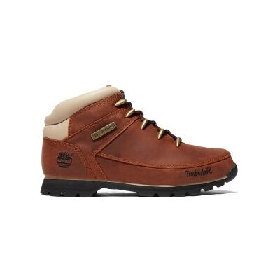 Timberland pour homme. TB0A121K2141 Euro Sprint bottes à lacets en cuir à mi-mollet marron foncé (44.5), Plat, Casuel - Publicité Timberland pour homme. TB0A121K2141 Euro Sprint bottes à lacets en cuir à mi-mollet marron foncé (44.5), Plat, Casuel - Publicité