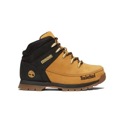 Timberland unisex pour enfant. TB0A1NLB2311 Bottes à lacets en cuir mi-mollet Euro Sprint jaune (33), Plat, Casuel, mode enfantine - Publicité Timberland unisex pour enfant. TB0A1NLB2311 Bottes à lacets en cuir mi-mollet Euro Sprint jaune (33), Plat, Casuel, mode enfantine - Publicité