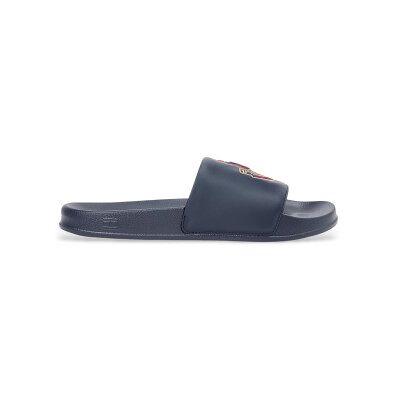 Tommy Hilfiger pour homme. FM0FM05800 Tongs Cape navy (44), Plat, Aucun, Beachwear, Marine - Publicité Tommy Hilfiger pour homme. FM0FM05800 Tongs Cape navy (44), Plat, Aucun, Beachwear, Marine - Publicité