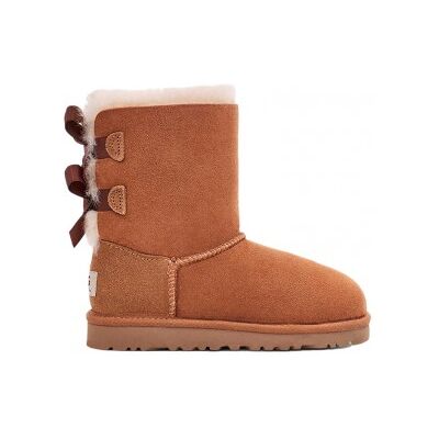 UGG pour femme/filles. 1017394K Bottes de cheville Bailey Bow, marron (35), Plat, Casuel, mode enfantine - Publicité UGG pour femme/filles. 1017394K Bottes de cheville Bailey Bow, marron (35), Plat, Casuel, mode enfantine - Publicité