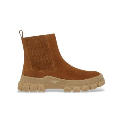 Weekend Max Mara pour femme. 2525796035600 Bottines en cuir Genepi Cuoio (38), Marron, Plat, Aucun, Casuel - Publicité Weekend Max Mara pour femme. 2525796035600 Bottines en cuir Genepi Cuoio (38), Marron, Plat, Aucun, Casuel - Publicité