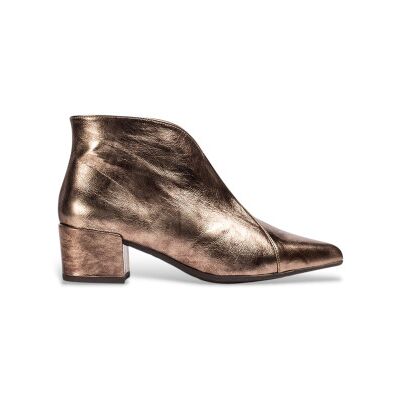 Wonders pour femme. E-7202 Bottines en cuir Rubin or (36), Doré, 1 à 3 cm, Fermeture éclair, Casuel - Publicité Wonders pour femme. E-7202 Bottines en cuir Rubin or (36), Doré, 1 à 3 cm, Fermeture éclair, Casuel - Publicité