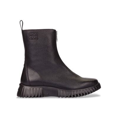 Wonders pour femme. A-4403 Bottines Flexfly 03 noir (36), Plat, Fermeture éclair, Casuel - Publicité Wonders pour femme. A-4403 Bottines Flexfly 03 noir (36), Plat, Fermeture éclair, Casuel - Publicité