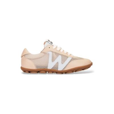 Wonders pour femme. AP-2101 Baskets en cuir Nysa01 beige (40), Plat, 3 à 5 cm, Lacets, Aucun, Casuel - Publicité Wonders pour femme. AP-2101 Baskets en cuir Nysa01 beige (40), Plat, 3 à 5 cm, Lacets, Aucun, Casuel - Publicité