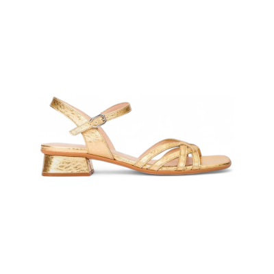 Wonders pour femme. B-1103_5677_6509 Sandales en cuir Limestone 03 or (39), Doré, 1 à 3 cm, Boucle, Casuel, Classique - Publicité Wonders pour femme. B-1103_5677_6509 Sandales en cuir Limestone 03 or (39), Doré, 1 à 3 cm, Boucle, Casuel, Classique - Publicité