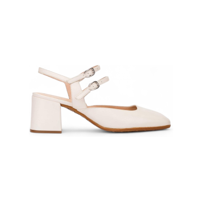 Wonders pour femme. H-6802_3465_6284 Chaussures en cuir Anila 02 blanc (39), 5 à 8 cm, Boucle, Casuel, Classique - Publicité Wonders pour femme. H-6802_3465_6284 Chaussures en cuir Anila 02 blanc (39), 5 à 8 cm, Boucle, Casuel, Classique - Publicité
