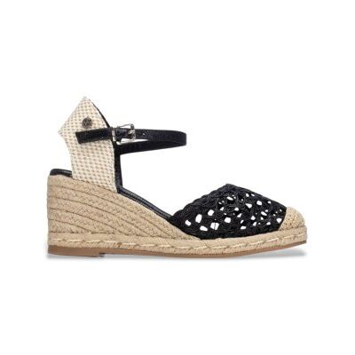 Xti pour femme. 14533903-NEGRO Espadrilles 145339 noir (40), Tissu, 5 à 8 cm, Boucle, Casuel, Sport - Publicité Xti pour femme. 14533903-NEGRO Espadrilles 145339 noir (40), Tissu, 5 à 8 cm, Boucle, Casuel, Sport - Publicité