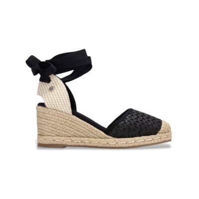 Xti pour femme. 14534002-NEGRO Espadrilles 145340 noir (41), Tissu, 5 à 8 cm, Lacets, Casuel, Sport - Publicité Xti pour femme. 14534002-NEGRO Espadrilles 145340 noir (41), Tissu, 5 à 8 cm, Lacets, Casuel, Sport - Publicité