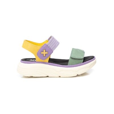 Xti pour femme. 14398601-LILA Sandales 143986 multicolores (35), 3 à 5 cm, Velcro, Casuel - Publicité Xti pour femme. 14398601-LILA Sandales 143986 multicolores (35), 3 à 5 cm, Velcro, Casuel - Publicité