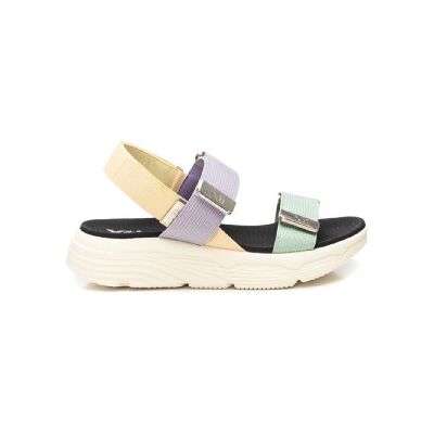 Xti pour femme. 14407302-AQUA Sandales 144073 multicolores (41), 3 à 5 cm, Velcro, Casuel - Publicité Xti pour femme. 14407302-AQUA Sandales 144073 multicolores (41), 3 à 5 cm, Velcro, Casuel - Publicité
