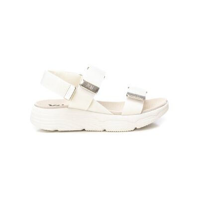 Xti pour femme. 14407308-BLANCO Sandales 144073 blanc (35), 3 à 5 cm, Velcro, Casuel - Publicité Xti pour femme. 14407308-BLANCO Sandales 144073 blanc (35), 3 à 5 cm, Velcro, Casuel - Publicité