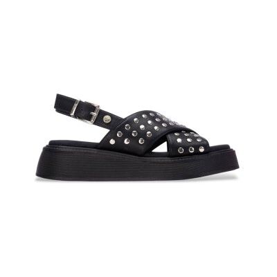 Xti pour femme. 14523901-NEGRO Sandales 145239 noir (36), Plat, Boucle, Casuel, Sport - Publicité Xti pour femme. 14523901-NEGRO Sandales 145239 noir (36), Plat, Boucle, Casuel, Sport - Publicité