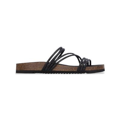 Xti pour femme. 14533602-NEGRO Sandales 145336 noir (39), Plat, Cuir, Aucun, Casuel, Sport - Publicité Xti pour femme. 14533602-NEGRO Sandales 145336 noir (39), Plat, Cuir, Aucun, Casuel, Sport - Publicité