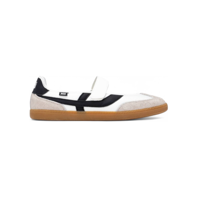 Xti pour femme. 14505601-BLANCO Ballerines 145056 blanc (39), Plat, Velcro, Casuel - Publicité Xti pour femme. 14505601-BLANCO Ballerines 145056 blanc (39), Plat, Velcro, Casuel - Publicité