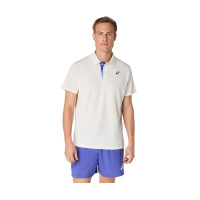 Asics pour homme. 2041A340 Polo Court beige (S), Casuel, Sport, Coton, Tennis/Padel, Multisport, Manche courte, Durable - Publicité Asics pour homme. 2041A340 Polo Court beige (S), Casuel, Sport, Coton, Tennis/Padel, Multisport, Manche courte, Durable - Publicité