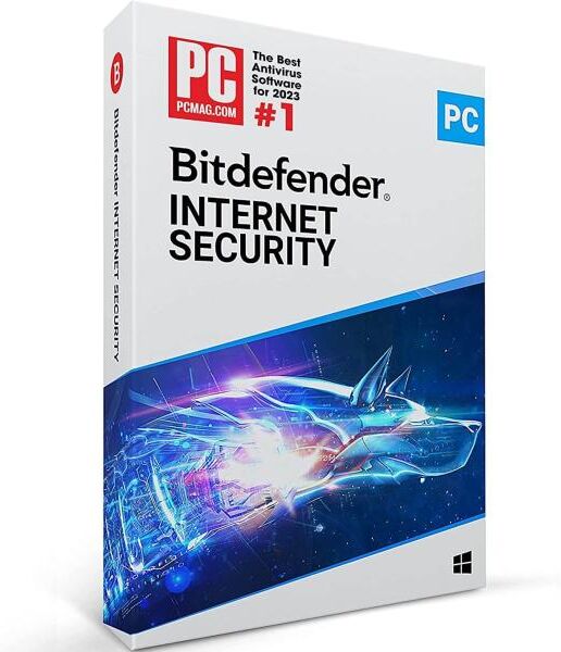 Bitdefender Internet Security 2024 - 1 PC / 1 an