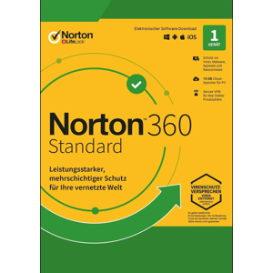 Symantec Norton 360 Standard 1 PC / 1 an 10 GB - Aucun abonnement