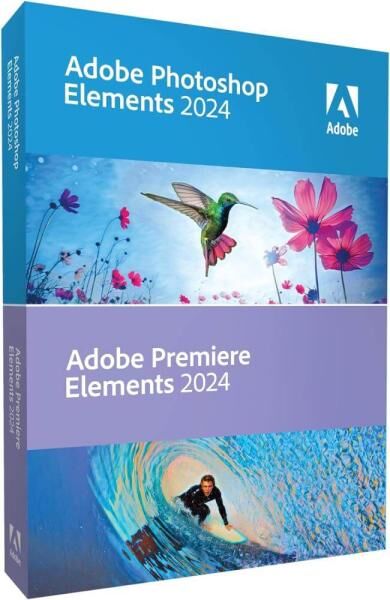 Adobe Photoshop & Premiere Elements 2024