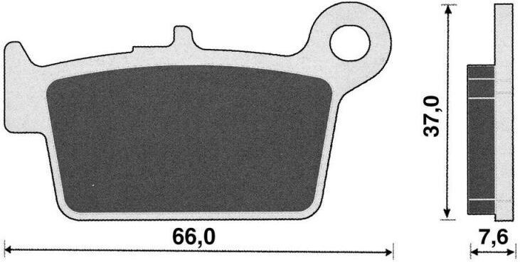 Plaquettes de Frein 1Tek Origine - RR 50/125