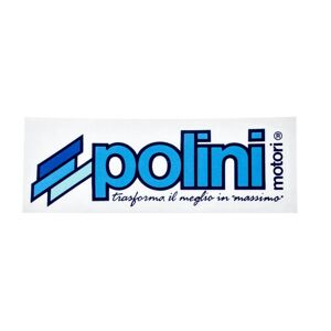 Polini Autocollant Polini 12cm x 4cm bleu