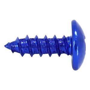 1Tek Origine Vis parker tête ronde alu bleu 5x12mm