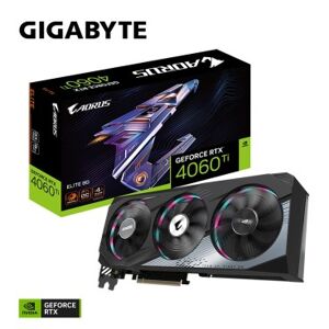 GIGABYTE Aorus GeForce RTX 4060 Ti Elite 8G, 8192 MB GDDR6X - Publicité