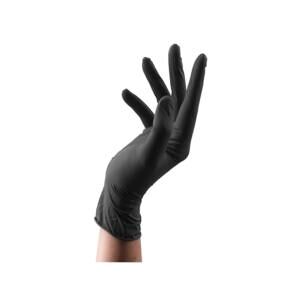 CSJ EMBALLAGES 100 gants nitriles non poudre noir medium 8
