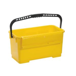 CSJ EMBALLAGES Seau de vitrier 45 cm avec support + roues