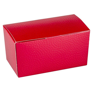 LEBHAR 25 boites ballotins carton rubis luxe 375 grammes