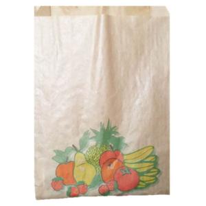 CSJ EMBALLAGES 1000 sacs fruits en kraft WS 3 kg 20 + 9 x 36 cm