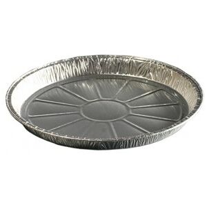 CSJ EMBALLAGES 100 moules à tourtières jetables aluminium 214 mm