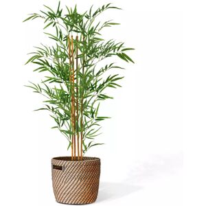 IDMarket Plante artificielle bambou 120 cm